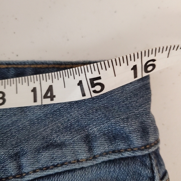 LUCKY Brand 8 Leyla Skinny Distressed Denim Jeans Midrise - Picture 9 of 10